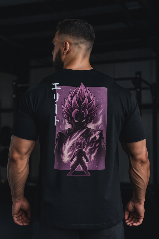 Elite Super Saiyan Lavander Tee