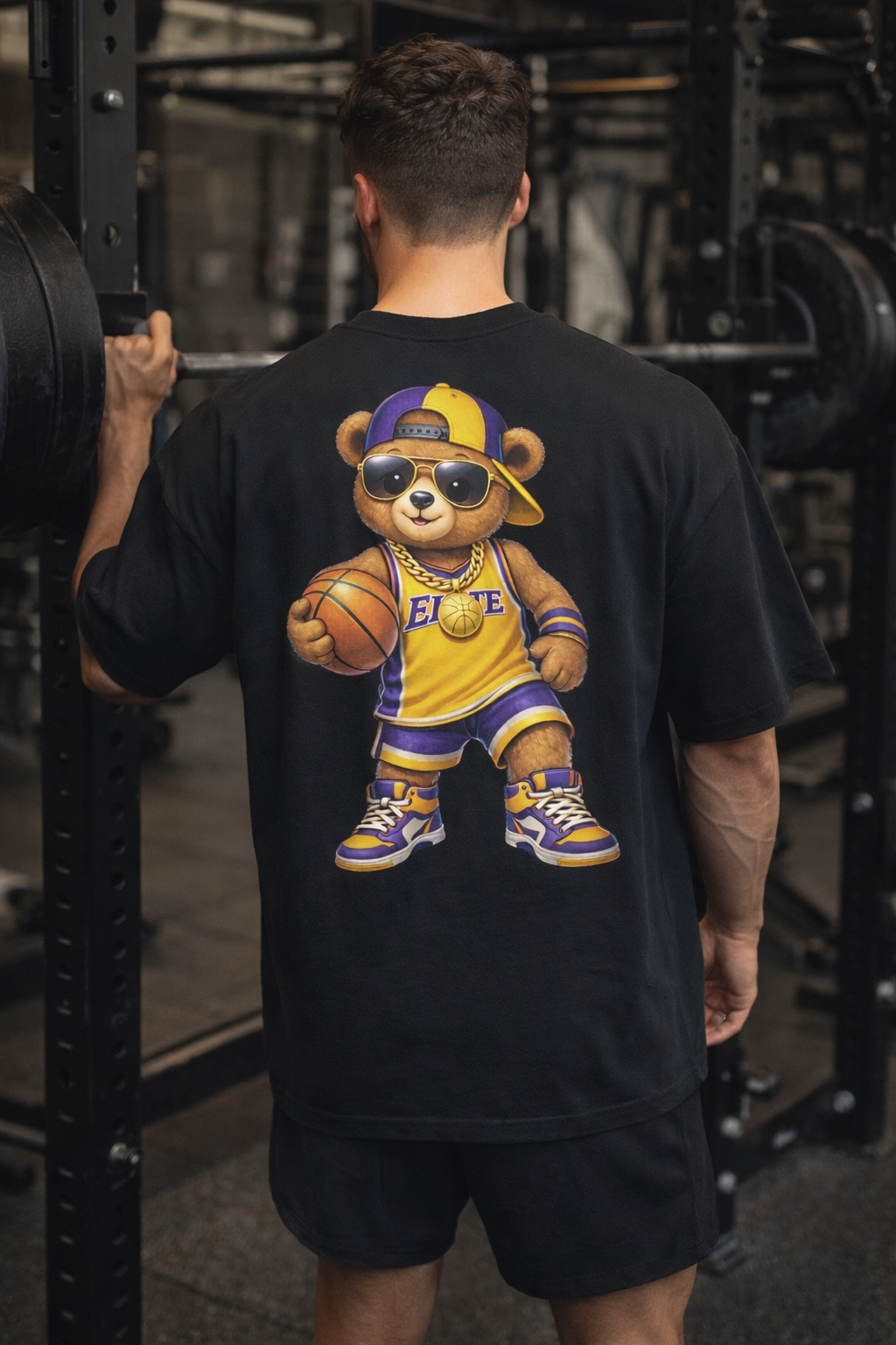 Elite Bear Basketball League Gold/Purple City