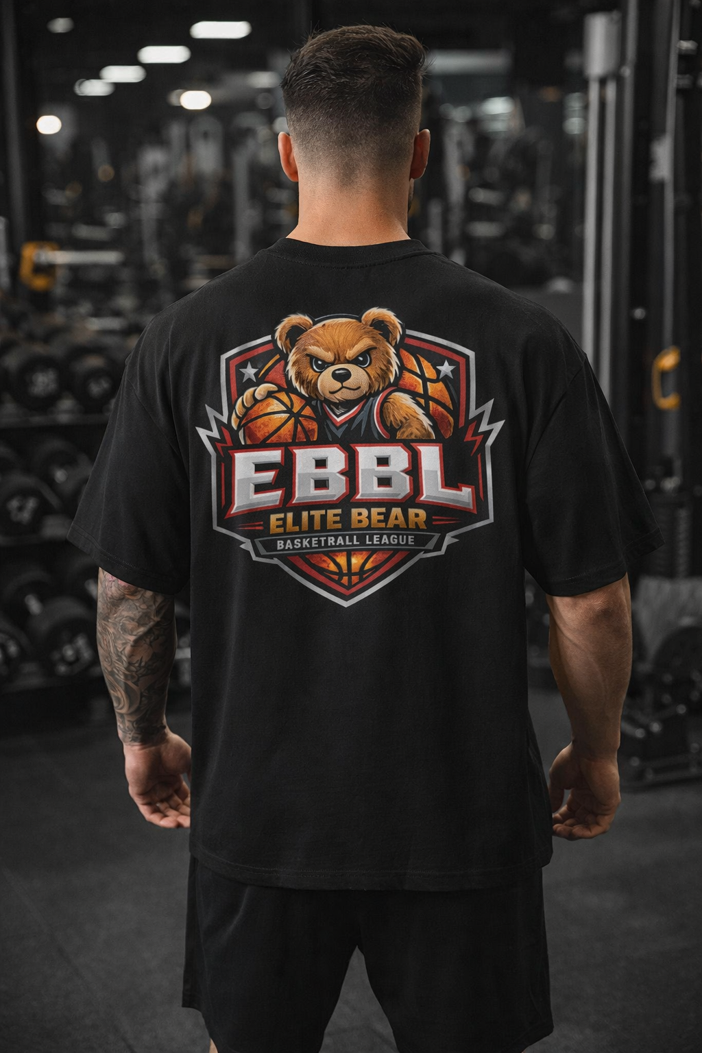 Elite Bear Basketball League Logo