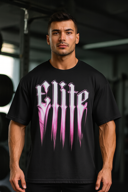 Elite Pink Drip Tee