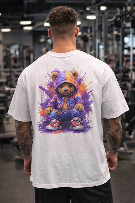 Elite Teddy Paint Splash Tee